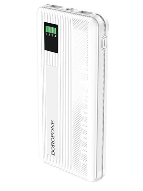 Внешний аккумулятор Borofone Power Bank BT32 Precious 10000mAh White