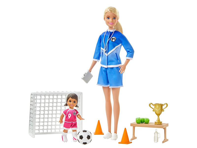 

Кукла Mattel Barbie Футбольный тренер GLM47, GLM47