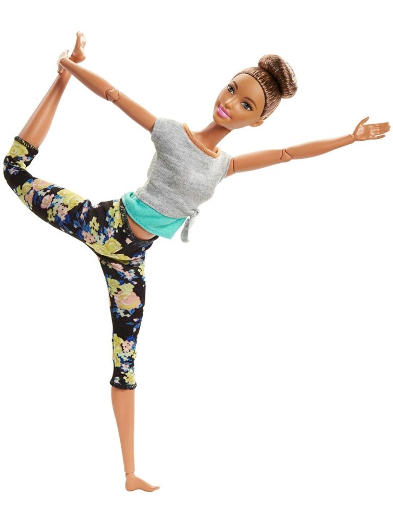 

Кукла Mattel Barbie Безграничные движения Брюнетка FTG82, FTG82