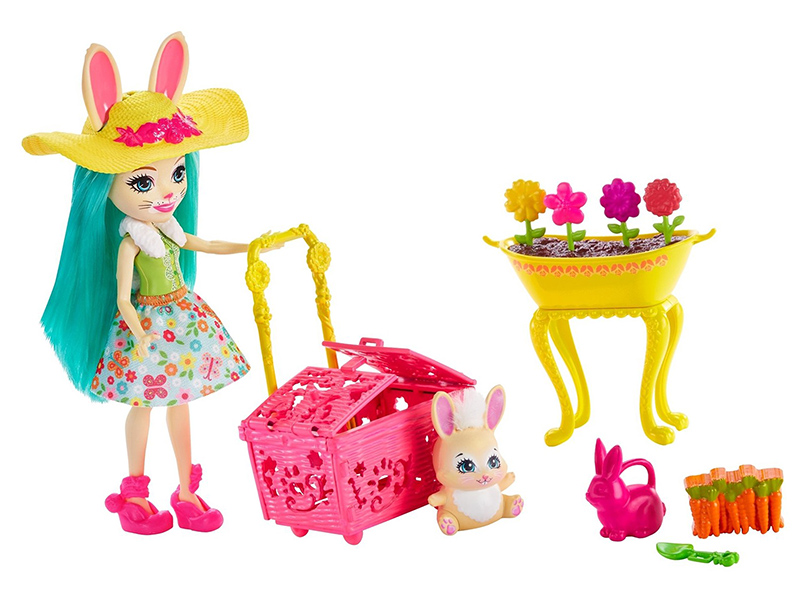 

Кукла Mattel Enchantimals Бри Кроля в саду GJX32, GJX32