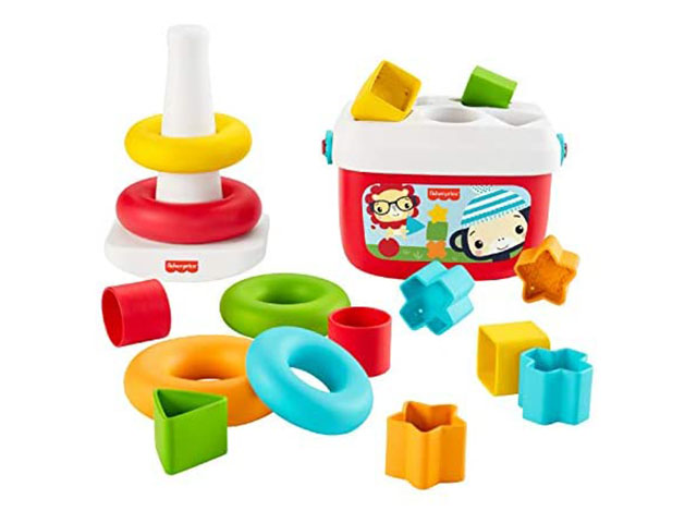 

Пирамида Mattel Fisher-Price Пирамидка и Сортер GRF11, GRF11