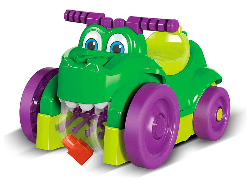 

Игрушка Mega Bloks First Builders GFG22 Машинка-крокодил для сбора деталей, GFG22