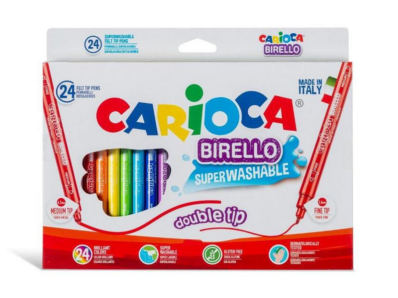 

Фломастеры Carioca Birello 24 цвета 41521, 41521