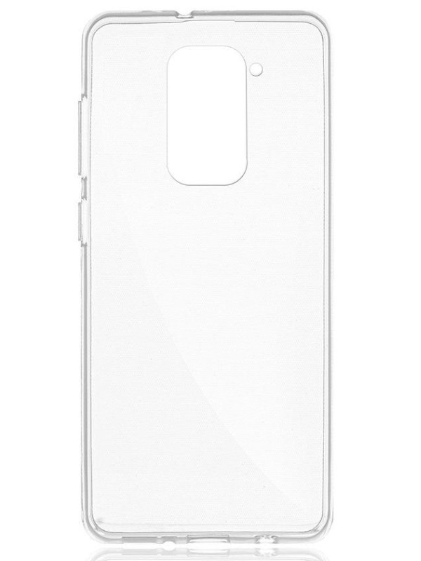 фото Чехол brosco для xiaomi redmi note 9 transparent xm-rn9-tpu-transparent