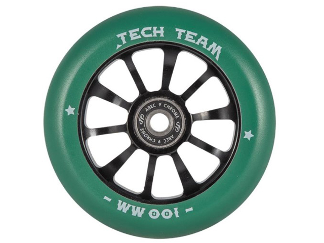 

Колесо Tech Team X-Treme Winner 100mm Green, X-Treme 100 мм Winner
