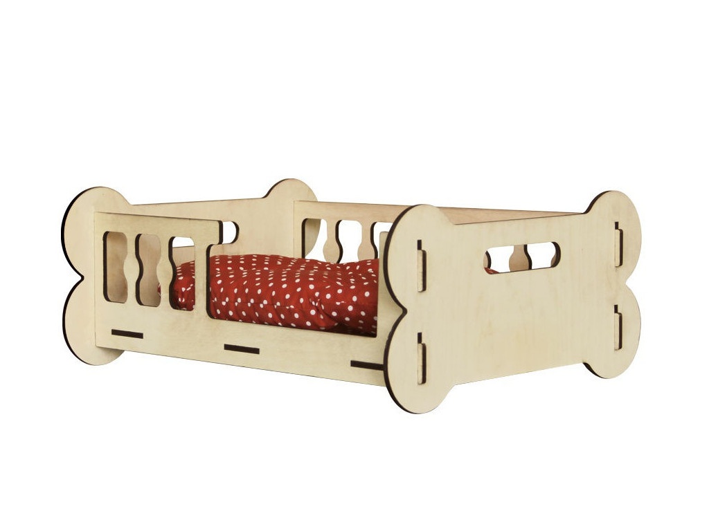 фото Сборная модель орландо лежак для животных косточки 038009лжк001