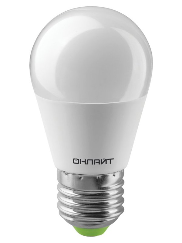 

Лампочка ОнЛайт LED E27 10W 230V 4000K OLL-G45-10-230-4K-E27 61 969, OLL-G45-10-230-4K-E27