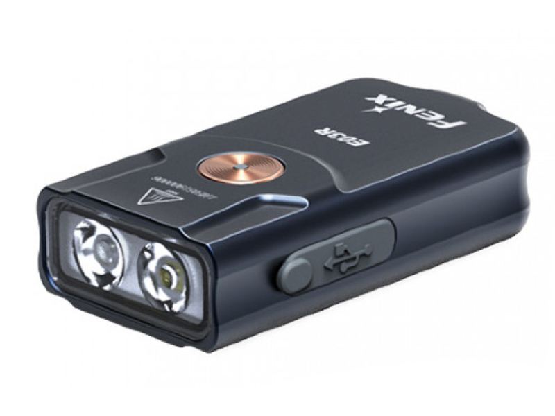 

Фонарь Fenix E03R Grey, E03R