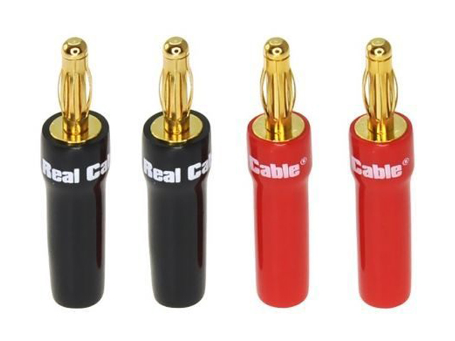 

Разъем Real Cable Banana B6035AS-2C/4PCS, B6035AS-2C/4pcs