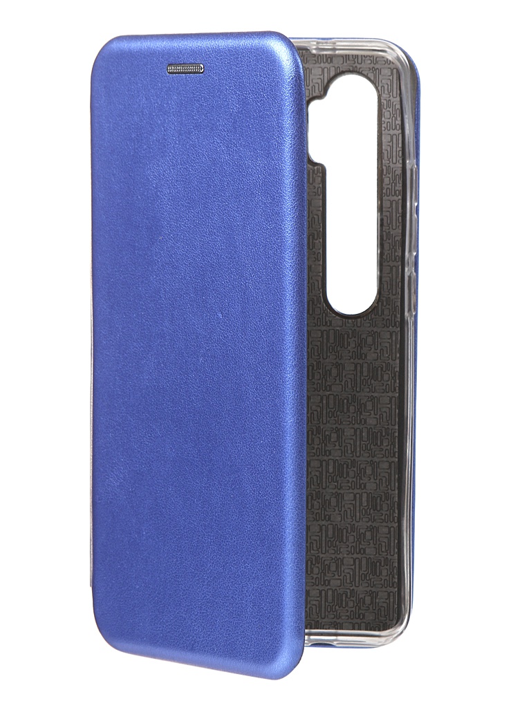 чехол innovation для xiaomi redmi k30 book silicone magnetic blue 17081 Чехол Innovation для Xiaomi Mi Note 10 Book Silicone Magnetic Blue 17054