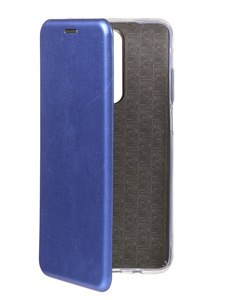 Чехол Innovation для Xiaomi Redmi K30 Book Silicone Magnetic Blue 17081 чехол innovation для xiaomi redmi 9 silicone book bordo 17796
