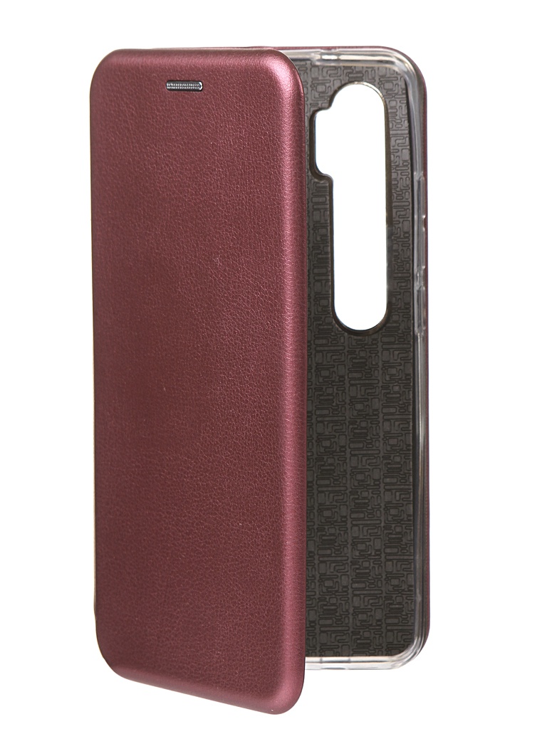 Чехол Innovation для Xiaomi Mi Note 10 Book Silicone Magnetic Bordo 17049 чехол innovation для xiaomi pocophone f3 book bordo 21389