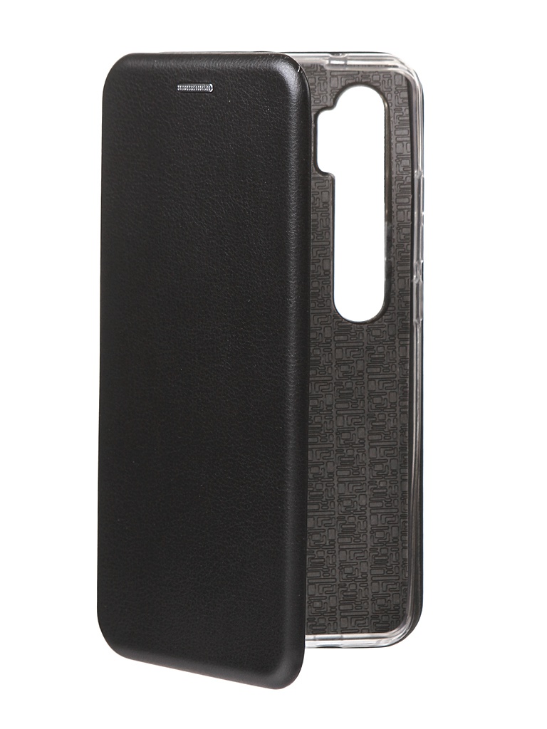 

Чехол Innovation для Xiaomi Mi Note 10 Book Silicone Magnetic Black 17052, 17052