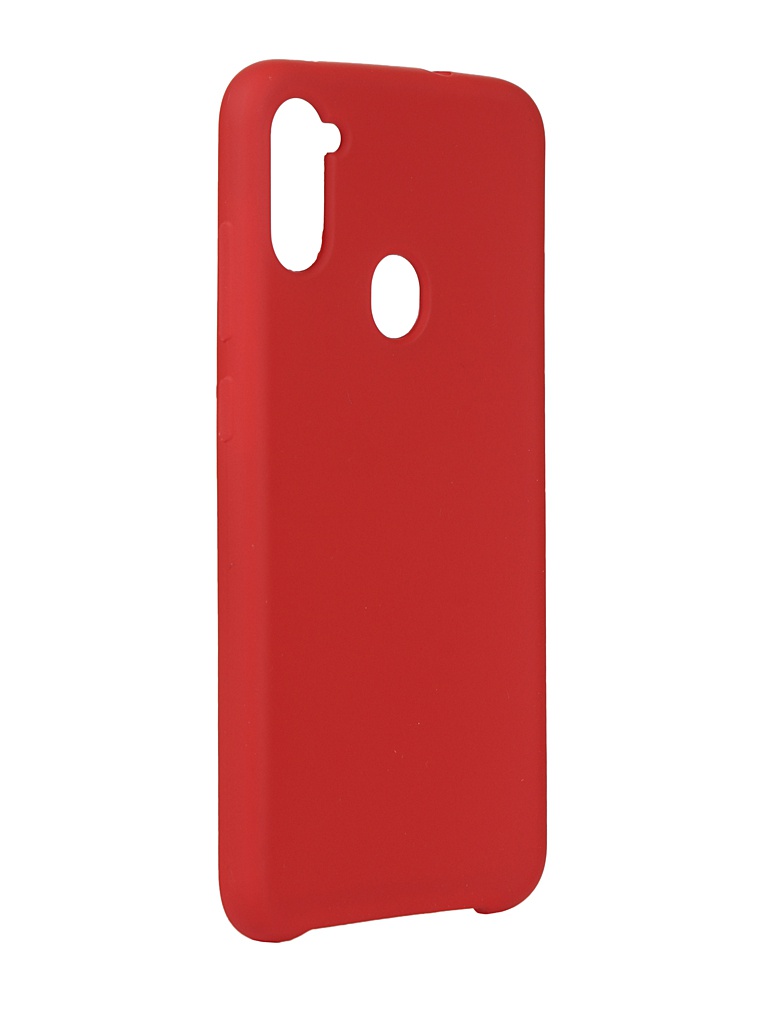 фото Чехол innovation для samsung galaxy a11 silicone cover red 17718