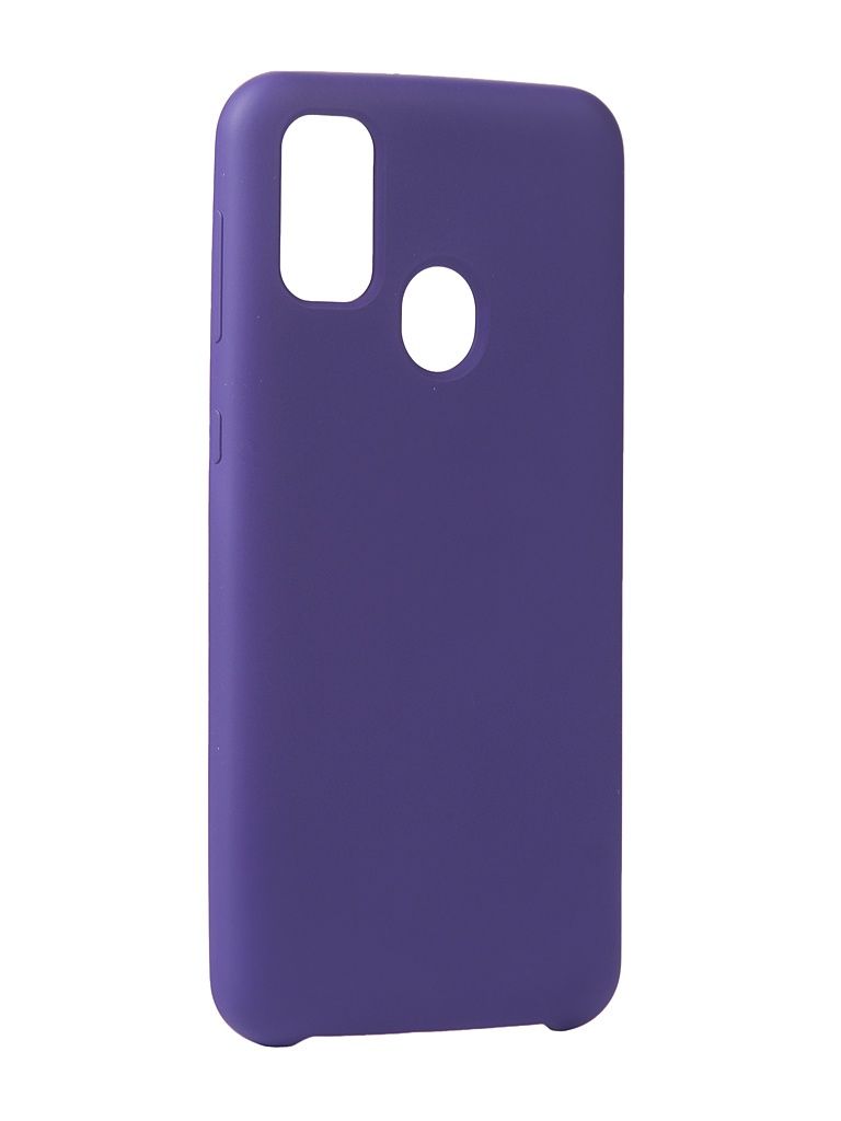 Чехол Innovation для Samsung Galaxy M31 Silicone Cover Purple 17726 жидкий чехол с блестками pusheen magic на samsung galaxy m31 самсунг галакси м31