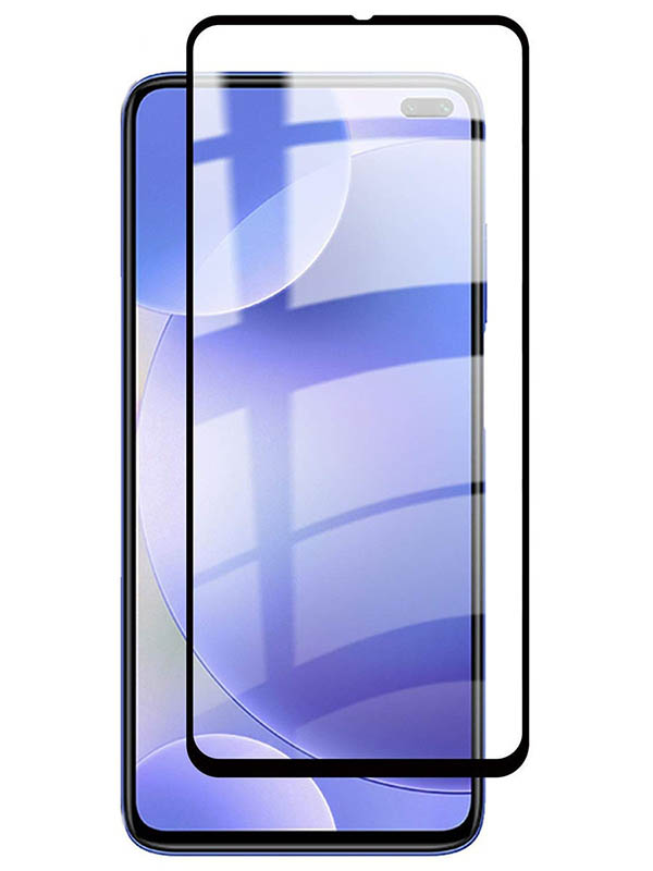 Противоударное стекло Innovation для Xiaomi Redmi K30 2D Full Glue Black 16910