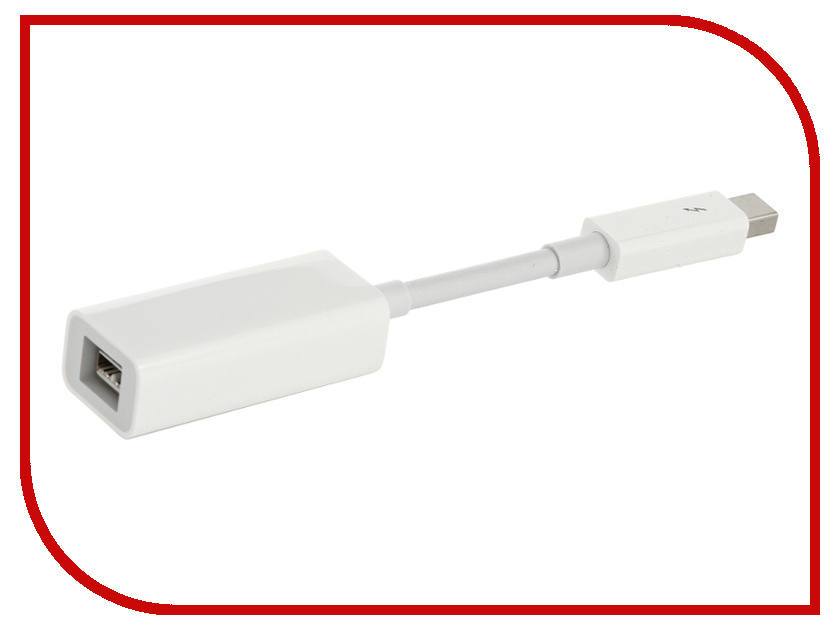 

Аксессуар Адаптер APPLE Thunderbolt to FireWire Adapter MD464ZM/A, Thunderbolt to FireWire Adapter