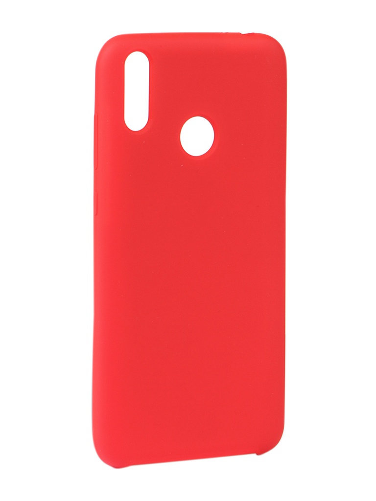 Чехол Innovation для Honor 8C Silicone Cover Red 14408 gosso ультратонкий силиконовый чехол накладка для honor 8c с принтом тюльпаны