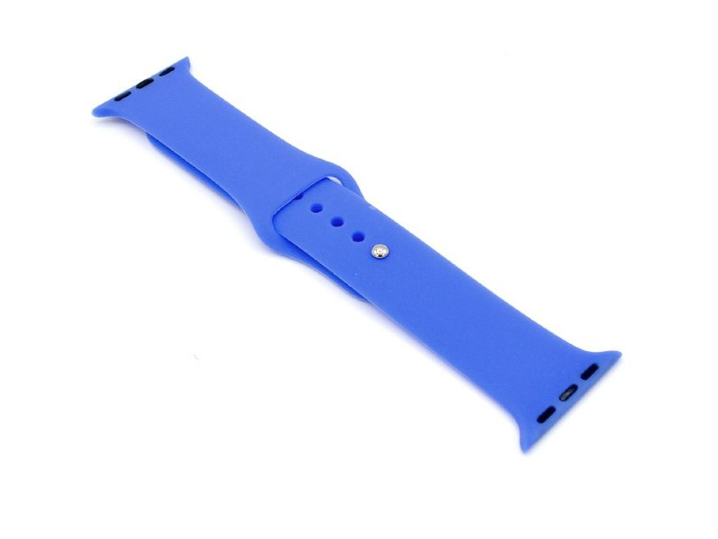 фото Аксессуар ремешок innovation для apple watch 38/40mm silicone blue 16518