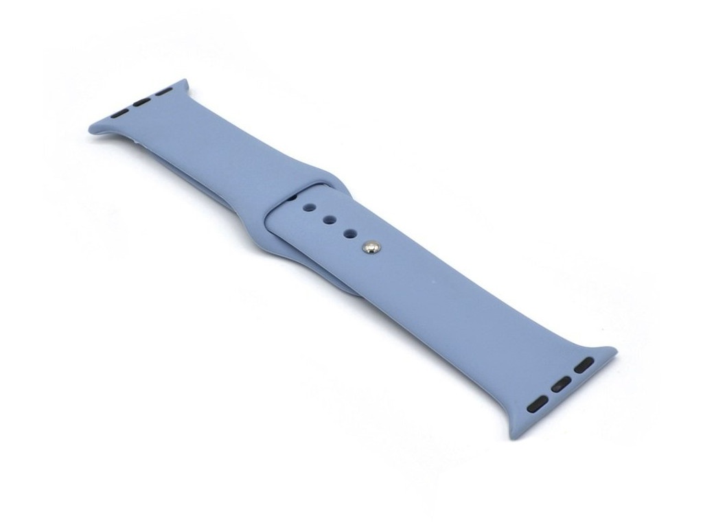 фото Аксессуар ремешок innovation для apple watch 42/44mm silicone grey-blue 16813