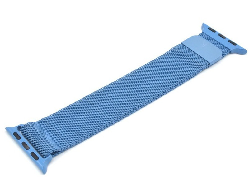 фото Аксессуар ремешок innovation для apple watch 42/44mm milanese loop blue 14966