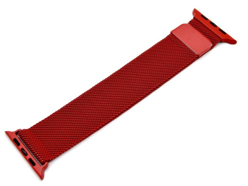 фото Аксессуар ремешок innovation для apple watch 38/40mm milanese loop red 14965