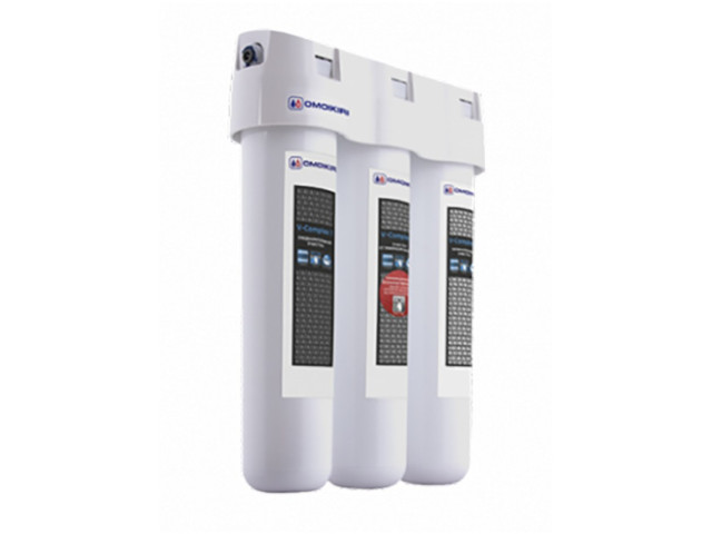 

Фильтр для воды OMOIKIRI Pure drop 1.0 трехступенчатый, 4998001