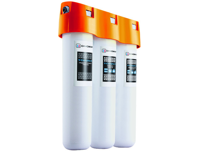 

Фильтр для воды OMOIKIRI Pure Drop Lite трехступенчатый, 4998028