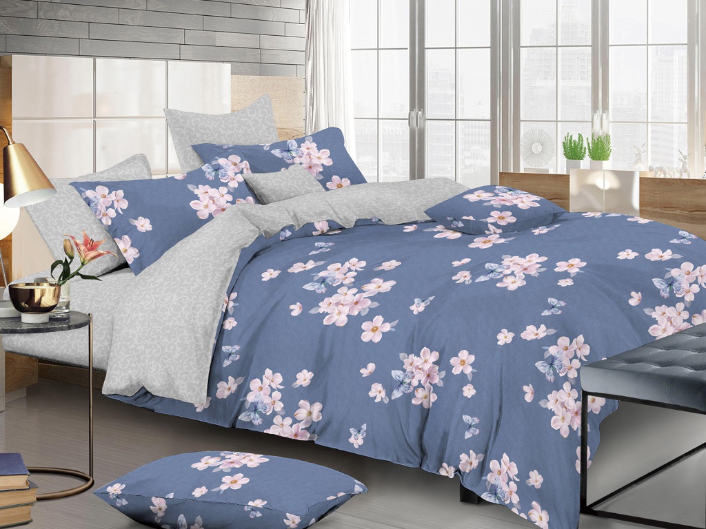

Постельное белье Cleo Satin Lux 15/501-SL Комплект 1.5 спальный Сатин, 15/501-SL