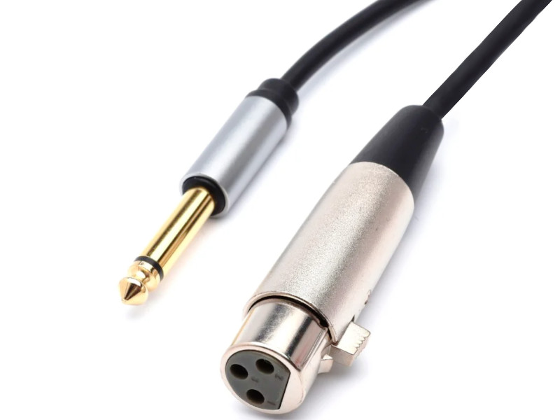 фото Аксессуар atcom jack 6.3mm - xlr 3m at8003