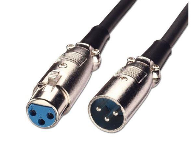Кабель ATcom XLR/M - XLR/F 3m AT8002 кабель atcom vga vga m m 1 8м grey at7789