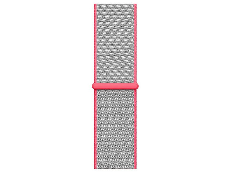 

Аксессуар Ремешок Krutoff Nylon для APPLE Watch 42/44mm Grey-Pink 03593, 03593