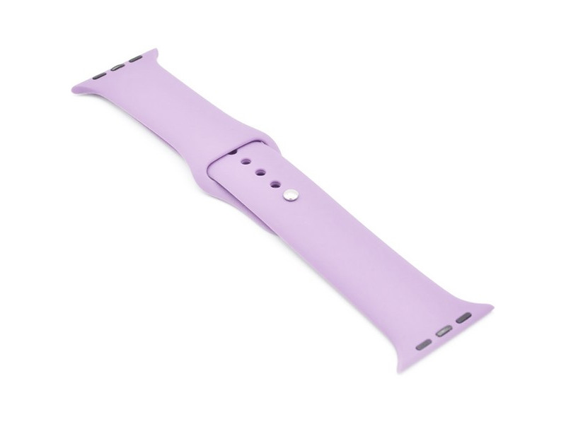 фото Аксессуар ремешок krutoff для apple watch 38/40mm silicone purple 03101