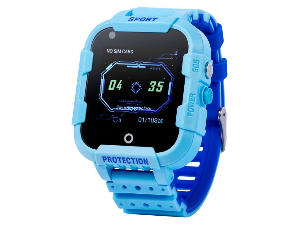 фото Smart baby watch kt12 blue wonlex