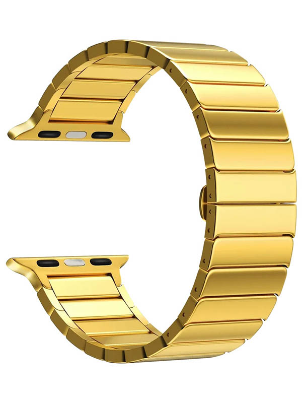 фото Аксессуар ремешок lyambda для apple watch 42/44mm canopus gold ds-apg-05-44-gl