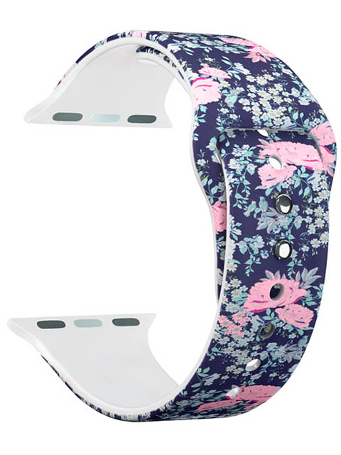 фото Аксессуар ремешок lyambda для apple watch 42/44mm silicone alya ds-apf06-44-19