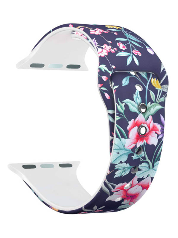 фото Аксессуар ремешок lyambda для apple watch 42/44mm silicone alya ds-apf06-44-18