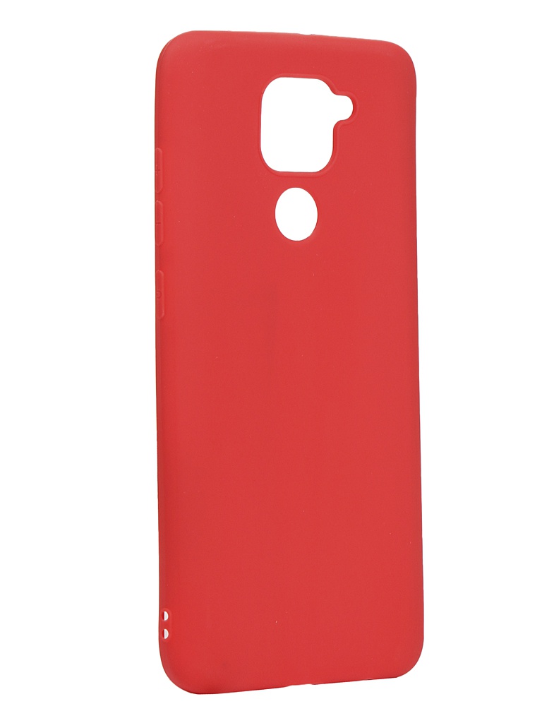 фото Чехол zibelino для xiaomi redmi note 9 soft matte red zsm-xia-rdm-not9-red