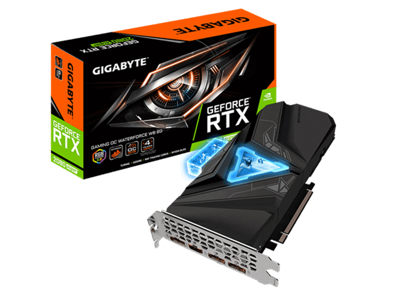 фото Видеокарта gigabyte geforce rtx 2080 super 1845mhz pci-e 3.0 8192mb 15500mhz 256 bit usb-c hdmi 3xdp gv-n208sgamingoc wb-8gd