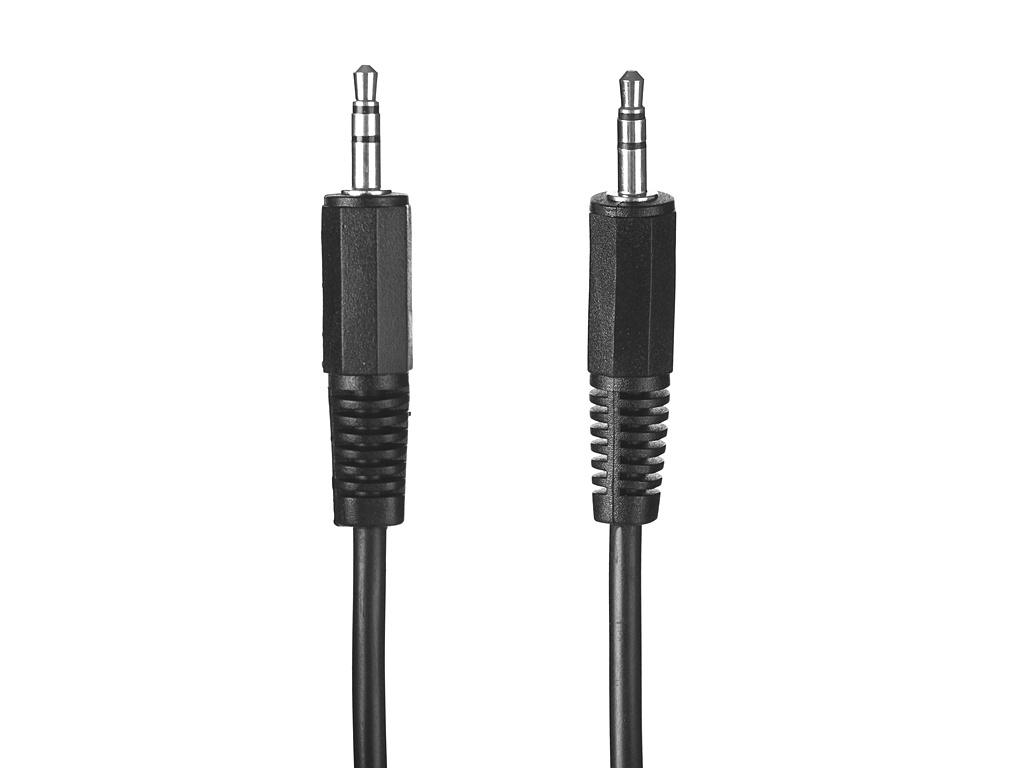 фото Аксессуар sonnen economy jack 3.5mm m-m 1.5m black 513119