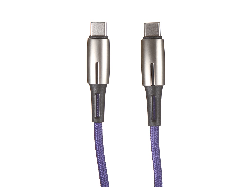 

Аксессуар Baseus Water Drop-Shaped Lamp Type-C PD2.0 60W 3A 2m Purple CATSD-K05, CATSD-K05
