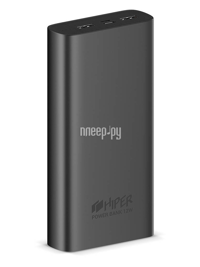 фото Внешний аккумулятор hiper metal20k 20000mah space gray