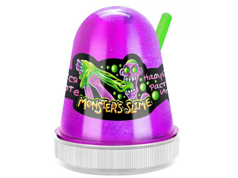 

Слайм KiKi MonsterS Slime Светится в темноте 130g SL009, SL009