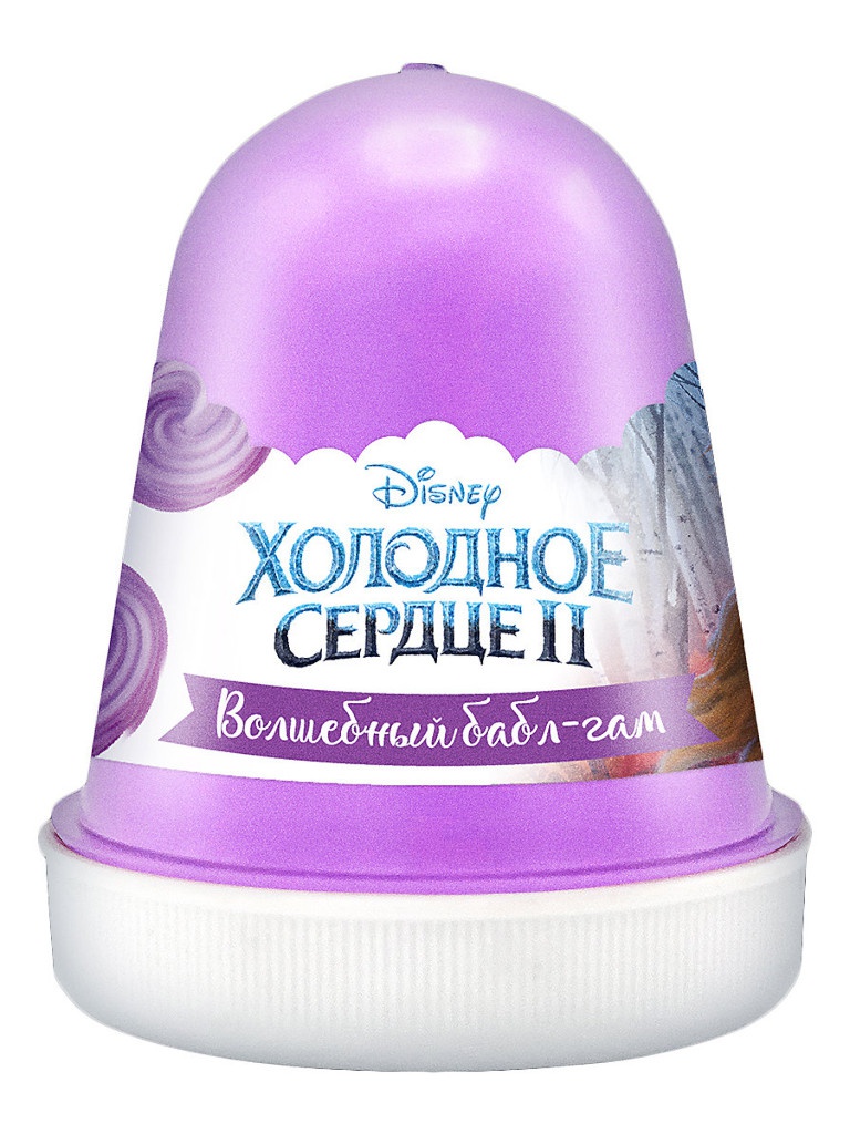 

Слайм KiKi Disney Fluffy Волшебный бабл-гам Lilac 120ml DSF03, DSF03