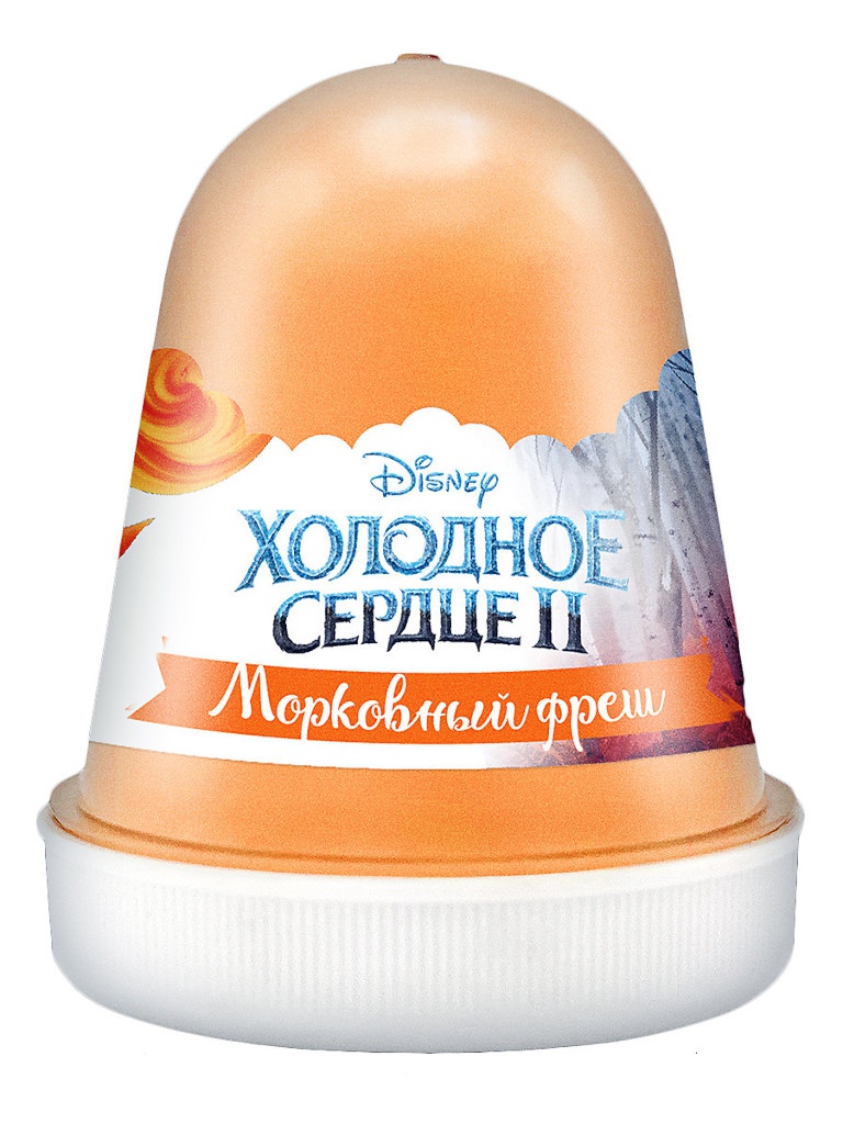 

Слайм KiKi Disney Fluffy Морковный фреш Orange 120ml DSF15, DSF15