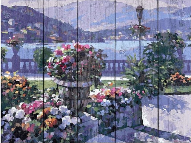 

Картина по номерам Dali Сиреневая набережная WS027, WS027