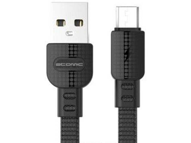 фото Аксессуар atomic sharkskin usb - microusb 1.5m black 30305