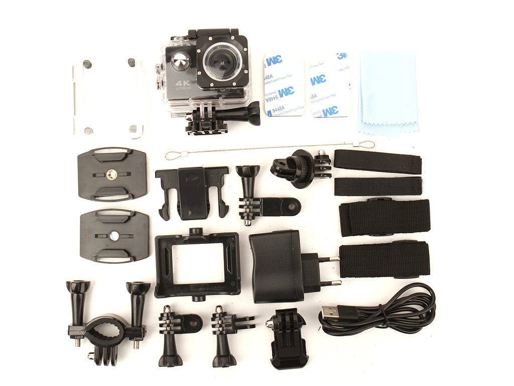 фото Экшн-камера palmexx 4k wi-fi action camera ultrahd black px/cam-4k bla выгодный набор + серт. 200р!!!