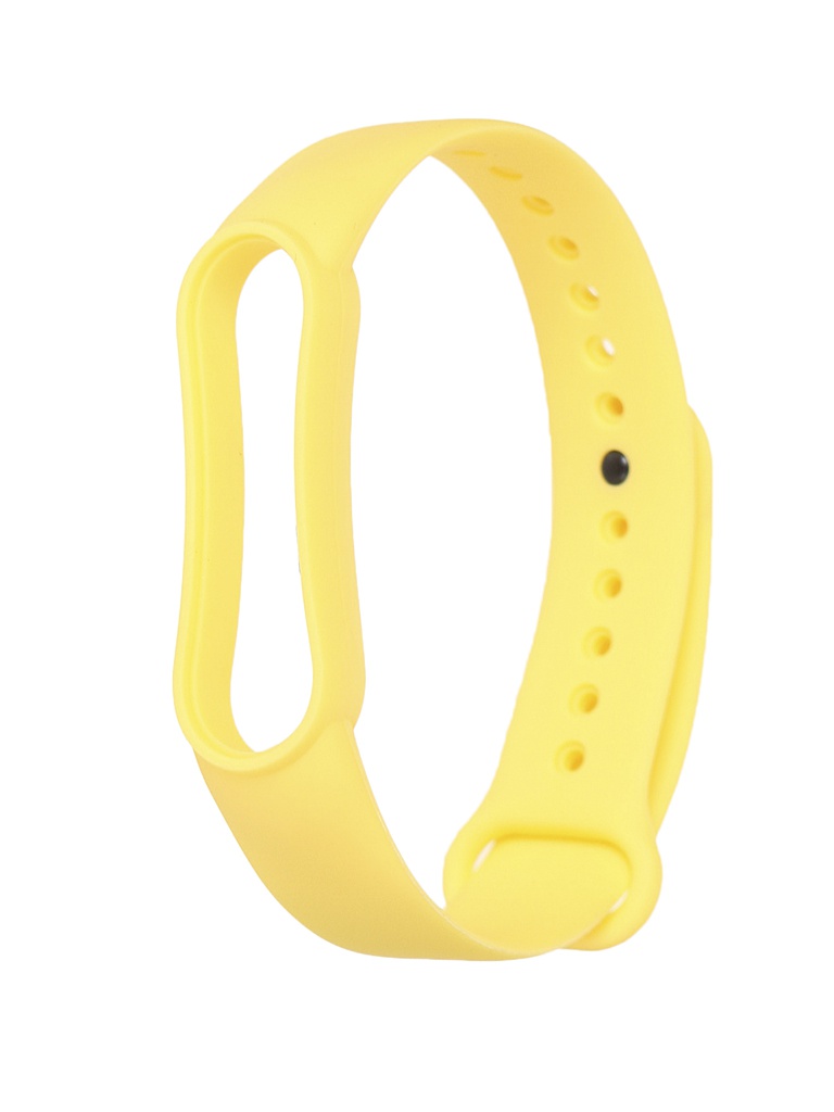 фото Aксессуар ремешок xiaomi для mi band 5 silicone strap yellow