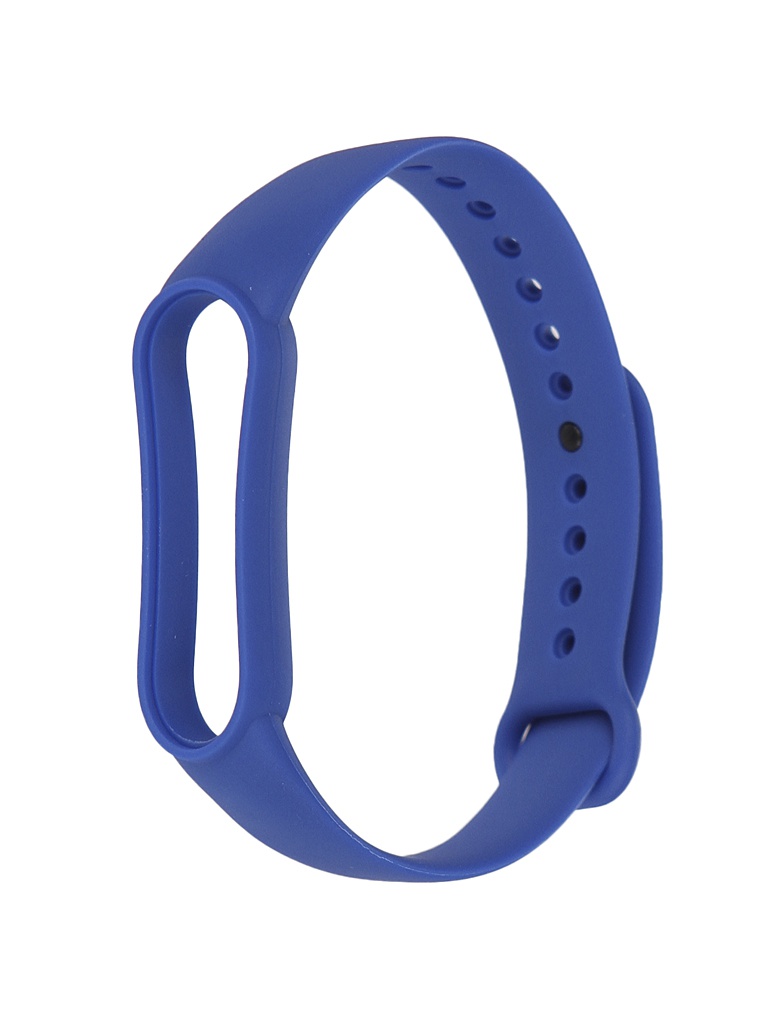 фото Aксессуар ремешок xiaomi для mi band 5 silicone strap blue